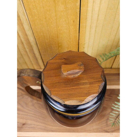 Vintage Siesta Ware "Think Big" Cookie Jar - Picture 6 of 10